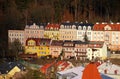 Buildings in Karlovy Vary, Czech Republic Royalty Free Stock Photo