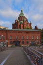 Buildings in the Katajanokka district in Helsinki.