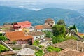 Buildings in Kruje, Albania