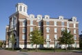 Buildings in l Southern Methodist university campus Royalty Free Stock Photo