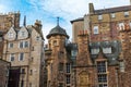 Buildings at Lady Stairs Close in Edinburgh Royalty Free Stock Photo