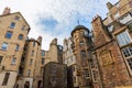 Buildings at Lady Stairs Close in Edinburgh Royalty Free Stock Photo