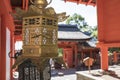 Buildings and lanterns in ancient temples , Kasuga Taisha, Nara, Japan