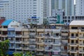 Buildings located in Pattaya, Thailand Royalty Free Stock Photo