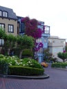 Buildings on Lombard street in San Francisco Royalty Free Stock Photo