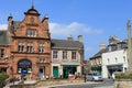 Buildings in Market Square, Melrose, Scotland