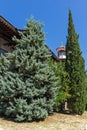 Buildings in medieval Rozhen Monastery of the Nativity of the Mother of God, Bulgaria