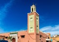 Buildings in Medina of Marrakesh, a UNESCO heritage site in Morocco Royalty Free Stock Photo