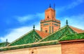 Buildings in Medina of Marrakesh, a UNESCO heritage site in Morocco Royalty Free Stock Photo