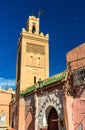 Buildings in Medina of Marrakesh, a UNESCO heritage site in Morocco Royalty Free Stock Photo