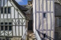 Buildings at the Mont Saint Michel Normandy France.Church.