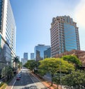 Buildings at Morumbi neighborhood in Sao Paulo financial district - Sao Paulo, Brazil