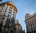 Buildings near Plazoleta Ciriaco Ortiz - Buenos Aires, Argentina Royalty Free Stock Photo