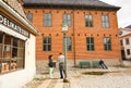 Buildings at Norsk Folkenmuseum Royalty Free Stock Photo