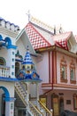 Buildings in old Russian style in The Izmayilovsky Kremlin