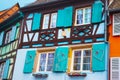 Buildings in old town of Colmar, France