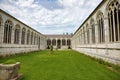 Buildings of Pisa, Italy. Pisa - Camposanto interior. Pisa cementery. Medieval Crusade Cementer, Pisa Italy