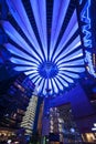 Buildings play at the sony center, Berlin Royalty Free Stock Photo