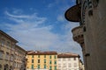 Prato, historic city of Tuscany, Italy: cathedral Royalty Free Stock Photo
