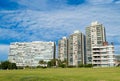 Buildings on the promenade