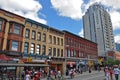Buildings on Rideau Street in downtown Ottawa, Canada