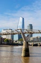 Buildings on the River Thames in London, beautiful cityscape