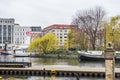 Buildings at the riverbank of Spree river in the downtown of Berlin, Germany