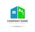 Buildings roof of house Home logo real estate construction residential symbol vector icon. Royalty Free Stock Photo