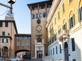 Buildings of seminary in Bergamo city
