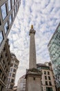 Buildings and sky in London. Picture with London buildings and h