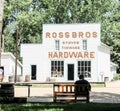 Buildings of 1905 street of Fort Edmonton