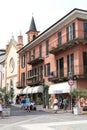 Buildings and street in Menaggio