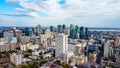 Buildings and street views in downtown Montreal Royalty Free Stock Photo