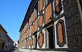 Buildings and streets of Varazdin town