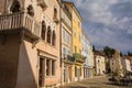 Buildings in Tartini Square in Piran