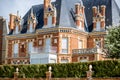 Buildings in Trouville town, France