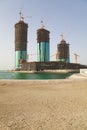 Buildings Under Construction, Manama, Bahrain Royalty Free Stock Photo
