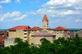 Buildings on the University of Kansas Campus in Lawrence, Kansas Royalty Free Stock Photo