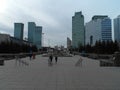 Buildings view in Astana