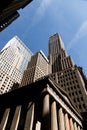 Buildings in Wall Street Royalty Free Stock Photo