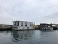 Buildings on the waterfront on the canal at Copenhagen