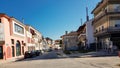 Buildings windows narrow roads in Ioannina city greece