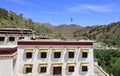 The buildings of the wudangzhao temple in baotou city, adobe rgb Royalty Free Stock Photo