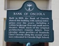 Bank of Osceola, Osceola Arkansas Royalty Free Stock Photo