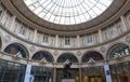 Built in 1823, Galerie Colbert is covered arcade belongs to the Biblioth que Nationale. It is listed as a historical Royalty Free Stock Photo