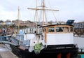 Barge Called ENERGIE Wapping Railway Wharf Bristol Docks