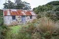 Acker`s Cottage, the oldest house in Stewart Island or Rakiura, New Zealand. Royalty Free Stock Photo