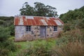 Acker`s Cottage, the oldest house in Stewart Island or Rakiura, New Zealand. Royalty Free Stock Photo