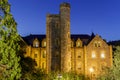 Montgomery Hall of San Francisco Theological Seminary. San Anselmo, Marin County, California, USA.