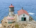 Lighthouse at Point Reyes, California Royalty Free Stock Photo
